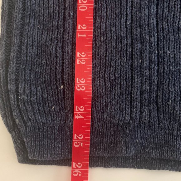 EUC X-treme Gear Vintage 1/4 Zip Blue Sweater Size Medium - Picture 12 of 14